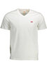 LEVI&#39;S WHITE MEN&#39;S SHORT SLEEVE T-SHIRT