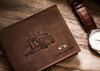 Leather men wallet PETERSON PTN 304T