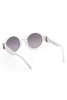 MONCLER WHITE WOMAN SUNGLASSES