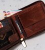 Men's genuine leather wallet Peterson PTN N992C-02-HWM