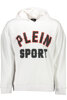 PLEIN SPORT SWEATSHIRT WITHOUT ZIP MAN WHITE