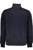 TOMMY HILFIGER MEN&#39;S BLUE ZIPLESS SWEATSHIRT