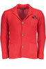 US GRAND POLO MEN&#39;S RED CARDIGAN