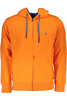 US GRAND POLO SWEATSHIRT WITH ZIP ORANGE MAN