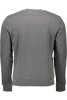 US POLO SWEATSHIRT WITHOUT ZIP MAN GRAY