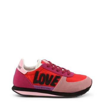 Sneakersy marki Love Moschino model JA15322G1EIN2 kolor Czerwony. Obuwie Damskie. Sezon: Wiosna/Lato