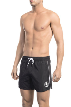 Stroje kąpielowe marki Bikkembergs Beachwear model BKK1MBS05 kolor Czarny. Odzież Męskie. Sezon: