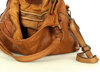 Torba skórzana wysokogatunkowa na ramię styl miejski shoulder leather bag - MARCO MAZZINI camel