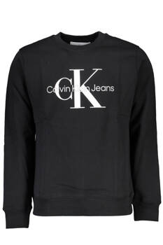 CALVIN KLEIN SCHWARZES HERREN-SWEATSHIRT MIT REISSVERSCHLUSS