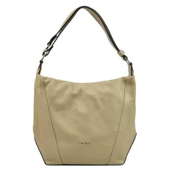 Damen Lederhandtasche Pierre Cardin NPA 455 taupe Naturleder