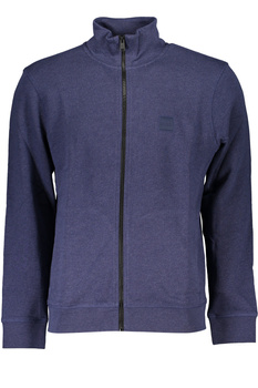 HUGO BOSS HERREN-SWEATSHIRT MIT BLAUEM ZIP