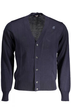 K-WAY HERREN-CARDIGAN IN BLAU