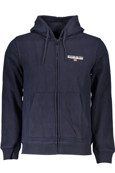 NAPAPIJRI HERREN-SWEATSHIRT MIT BLAUEM ZIP