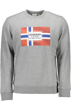 NAPAPIJRI SWEATSHIRT OHNE REISSVERSCHLUSS MANN GRAU