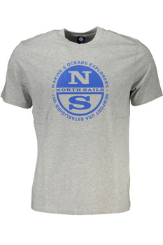 NORTH SAILS HERREN-KURZÄRMELIGES T-SHIRT GRAU