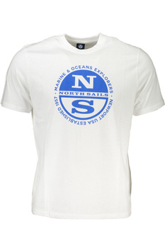 NORTH SAILS HERREN-KURZÄRMELIGES T-SHIRT WEISS