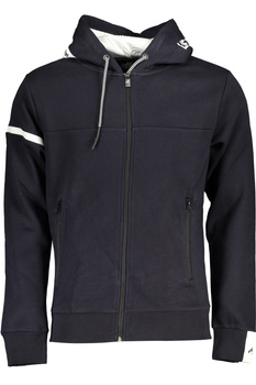 US GRAND POLO HERREN-SWEATSHIRT MIT BLAUEM ZIP