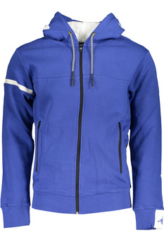 US GRAND POLO HERREN-SWEATSHIRT MIT BLAUEM ZIP