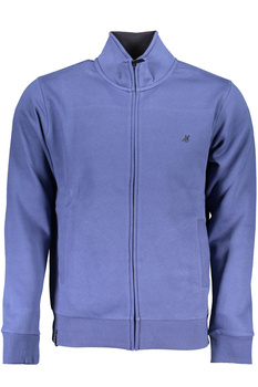 US GRAND POLO HERREN-SWEATSHIRT MIT BLAUEM ZIP