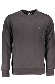 US GRAND POLO HERREN-SWEATSHIRT MIT SCHWARZEM ZIP-OUT