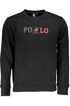 US GRAND POLO HERREN-SWEATSHIRT MIT SCHWARZEM ZIP-OUT