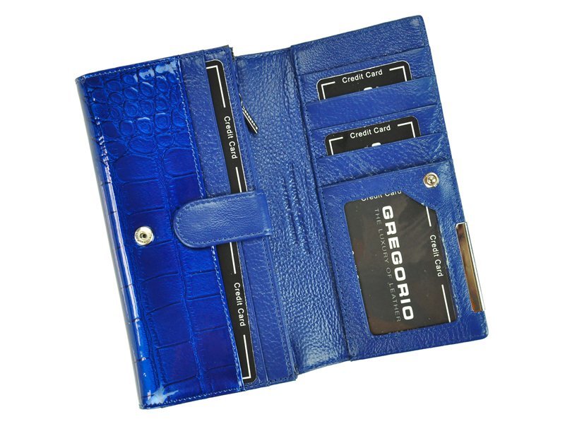 Portemonnaie aus Leder für Frauen Gregorio GP-102