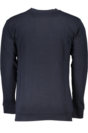 CAVALLI CLASS BLAUES SWEATSHIRT FÜR HERREN MIT REISSVERSCHLUSS