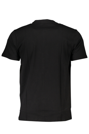 CAVALLI CLASS HERREN-KURZARM-T-SHIRT SCHWARZ