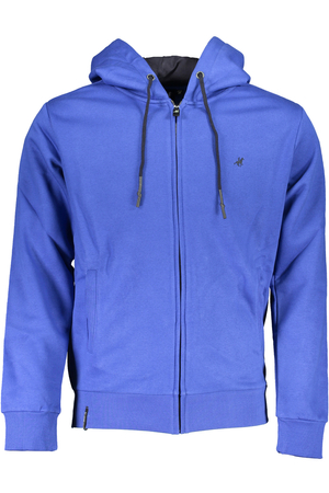 US GRAND POLO HERREN-SWEATSHIRT MIT BLAUEM ZIP