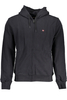 NAPAPIJRI HERREN-SWEATSHIRT MIT SCHWARZEM ZIP