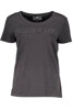 SCERVINO STREET DAMEN KURZARM T-SHIRT SCHWARZ