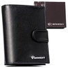 Large elegant leather men's wallet Rovicky RFID