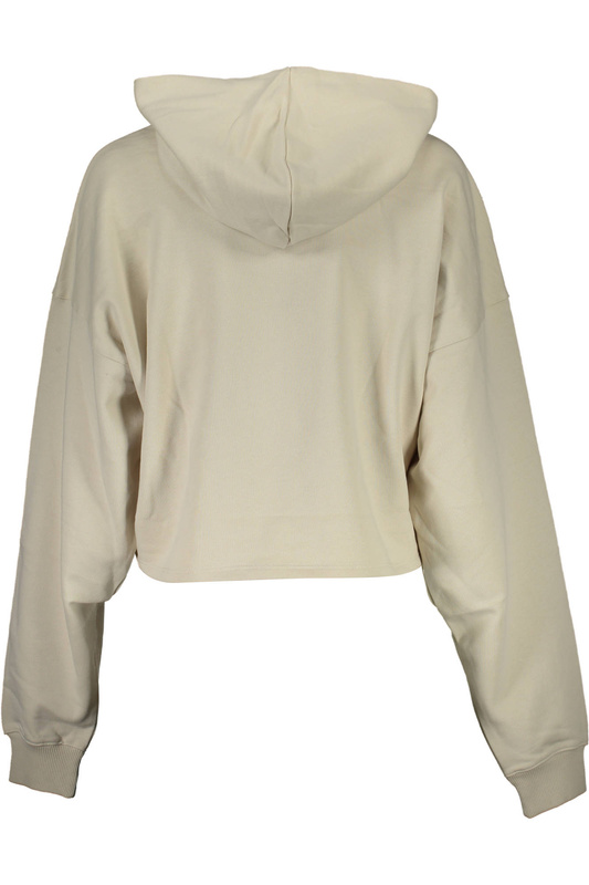 CALVIN KLEIN SWEATSHIRT WITHOUT ZIP WOMAN BEIGE