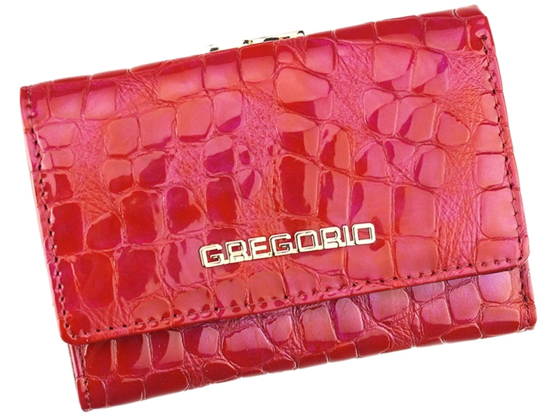 Small, elegant leather women's wallet by Gregorio