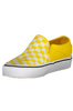 VANS YELLOW WOMEN&#39;S SPORT SHOES