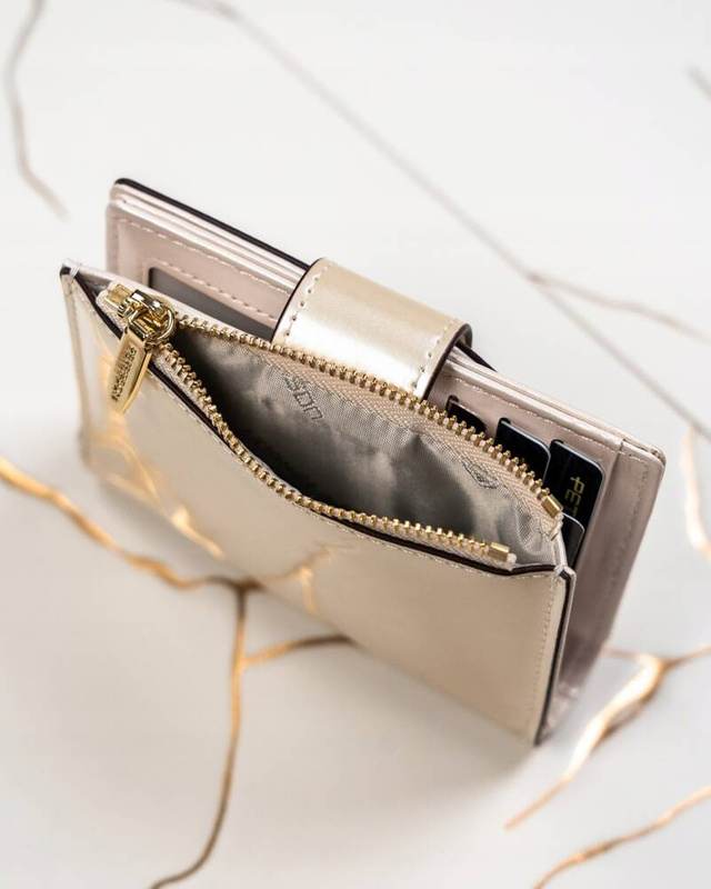 A stylish women's wallet made of eco-leather Peterson RFID