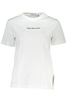 CALVIN KLEIN WHITE WOMEN&#39;S SHORT SLEEVE T-SHIRT