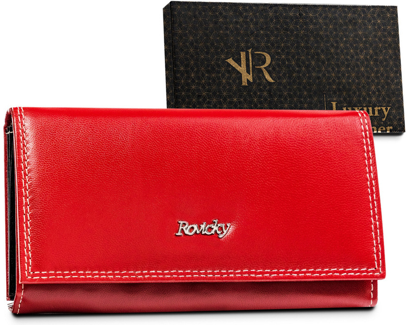 Women's genuine leather wallet Rovicky R-RD-07-GCL-Q