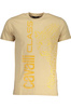 CAVALLI CLASS HERREN-KURZÄRMELIGES T-SHIRT BEIGE