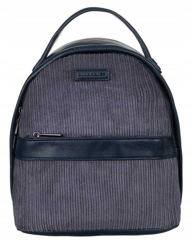 A small, practical women's ecological leather backpack - David Jones