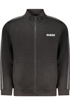 GUESS JEANS MEN&#39;S ZIP-UP SWEATSHIRT BLACK