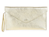 Pistachio Italian Leather Suede Evening Clutch Bag N12