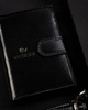 Leather wallet RFID ROVICKY RV-7680272-9-BCA