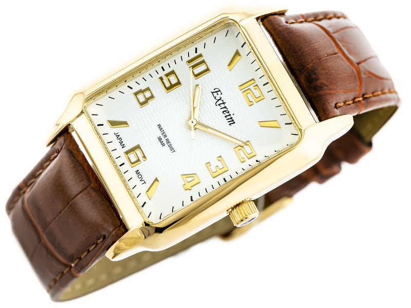 Women's watch with a rectangular dial by EXTREIM