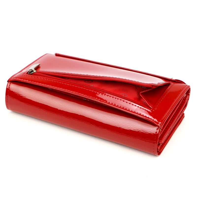 skóra naturalna + Women's eco-leather wallet Pierre Cardin 07 SHINY 102