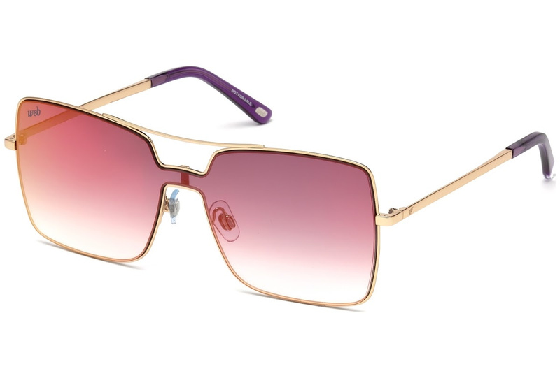 SUNGLASSES WEB EYEWEAR WOMAN WE0201-34Z (Szkło/Zausznik/Mostek) 00/15/145 mm)