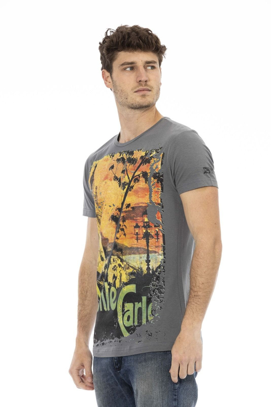 T-shirts Marke Trussardi Action Modell 2AT22_MONTECARLO Farbe Grey. Clothing Men. Saison: