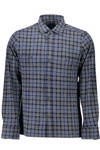 GANT MEN&#39;S BLUE LONG SLEEVE SHIRT