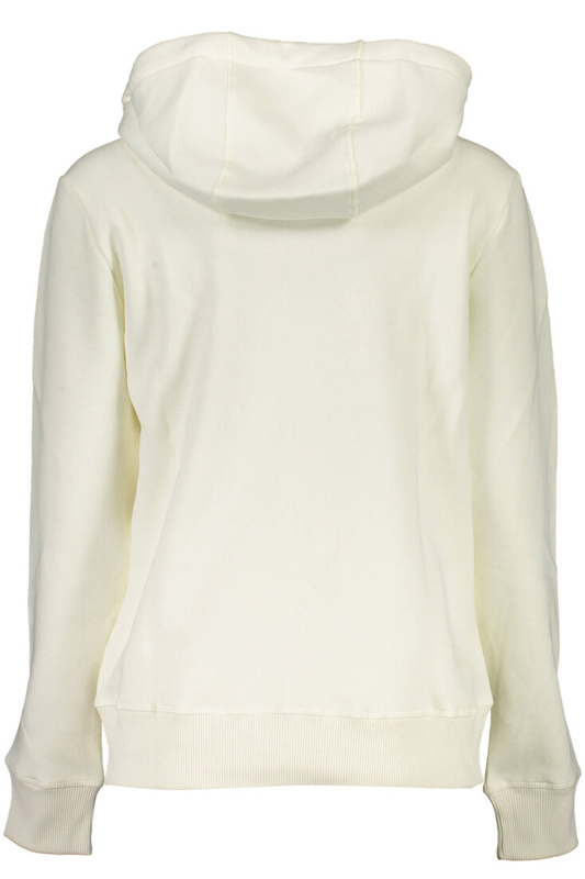 NORTH SAILS WOMEN'S WHITE ZIPPED SWEATSHIRT