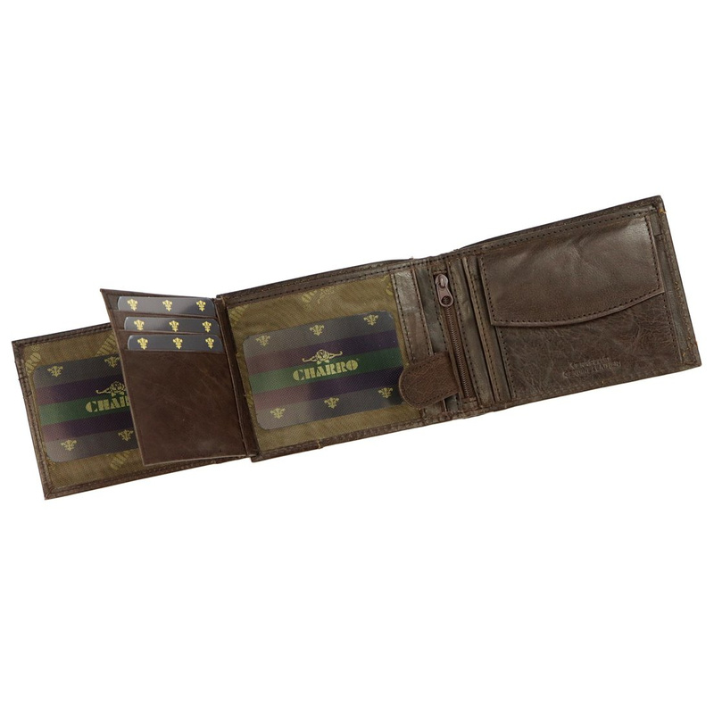 Men's genuine leather wallet Charro IASI 1373